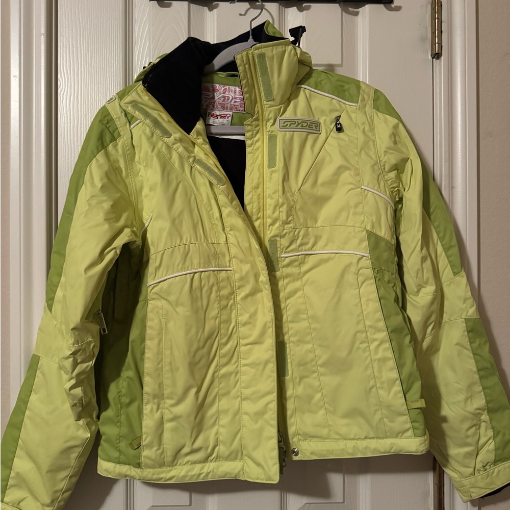 ZeroXposur Ladies Puffer Jacket in Light Green
